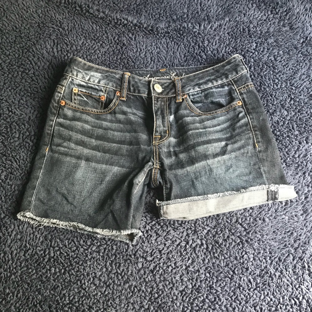 American Eagle Jean Midi Shorts!